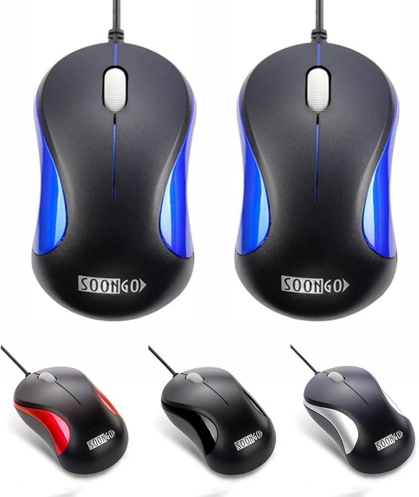 Amazon.com: Laptop Mouse 2 Pack USB Optical Wired Mouse for Office Amazon.com: Laptop Mouse 2 Pack USB Optical Wired Mouse for Office